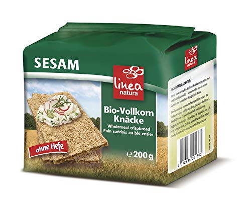 Linea Natura - Sesam Vollkorn Knäcke - 200 g - 10er Pack von Linea