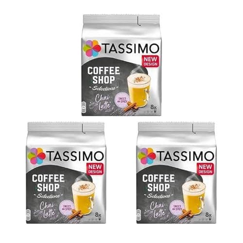 Tassimo Chai Latte 24 Stück T-Discs (3 x 8 = 24 Portionen) von Linenvale