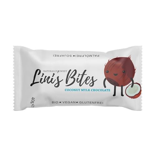 Lini's Bites Riegel, Coconut Mylk Chocolate, 40g Lini's Bites Riegel, Coconut Mylk Chocolate, 40g von Lini's Bites