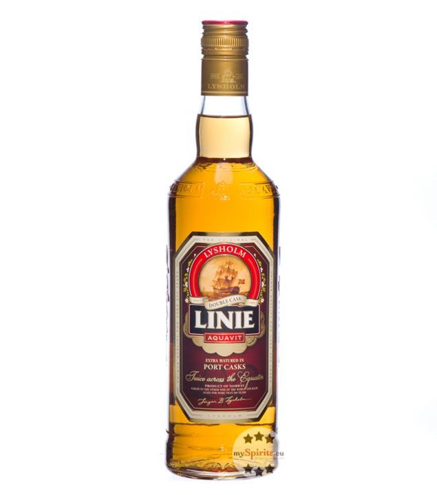 Linie Aquavit Double Cask Port Finish (41,5 % Vol., 0,7 Liter) von Linie Aquavit