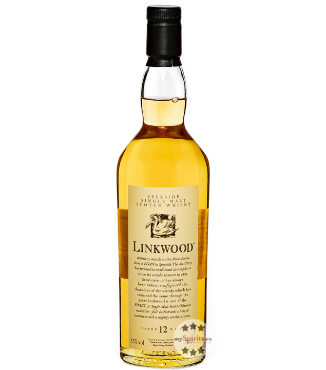 Linkwood 12 Jahre Speyside Single Malt Scotch Whisky (43 % vol, 0,7 Liter) von Linkwood Distillery