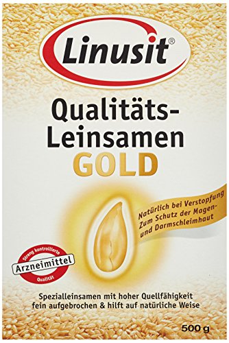 Linusit Gold Leinsamen, 5er Pack (5 x 500 g) von Linusit