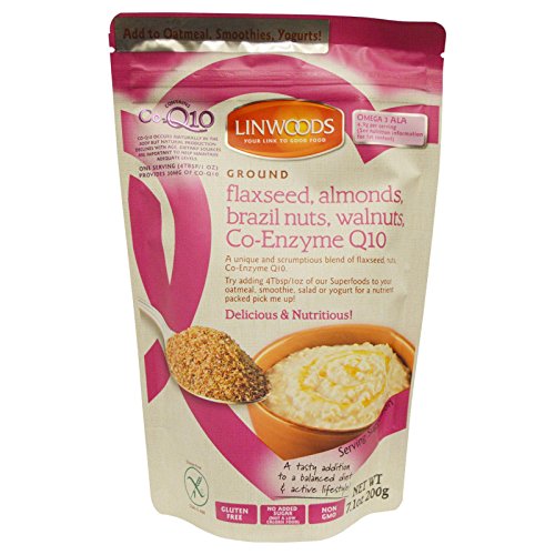 Linwoods, Boden Leinsamen, Mandeln, Brazil Muttern, Walnüsse, Co-Enzym Q10, 7.1 oz (200 g) von Linwoods