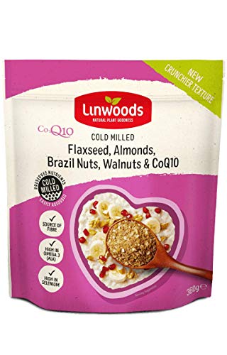 Linwoods Milled CO-Q10 Flaxseed, Almonds, Brazil & Walnuts 360g von Linwoods