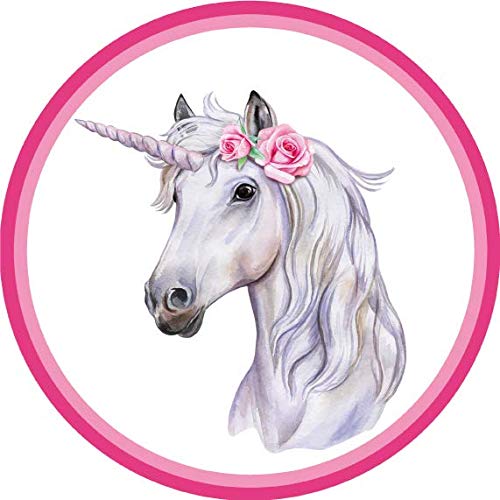 Tortenaufleger Einhorn6 / 20 cm Ø Tortenaufleger Einhorn6 / 20 cm Ø von Lion-Decor GmbH