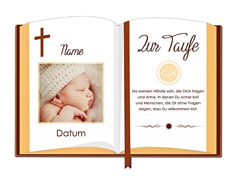 Tortenaufleger Taufe9 / mehr Farben zur Auswahl / 20 x 25 cm (braun) Tortenaufleger Taufe9 / mehr Farben zur Auswahl / 20 x 25 cm (braun) von Lion-Decor GmbH