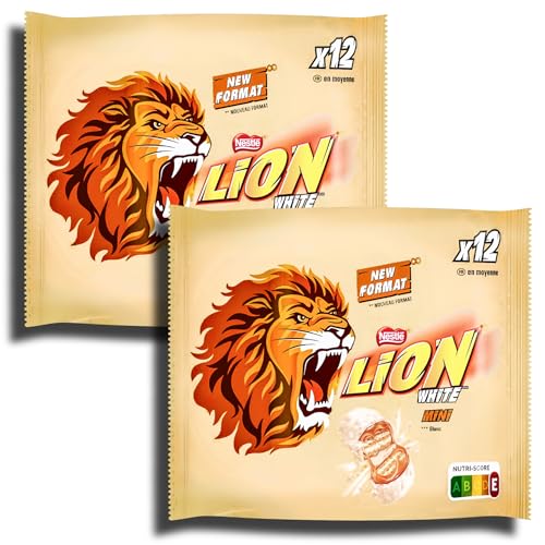 2 er Pack Lion White Mini Schokoriegel 2 x 237,6 g 2 er Pack Lion White Mini Schokoriegel 2 x 237,6 g von Nestlé Lion