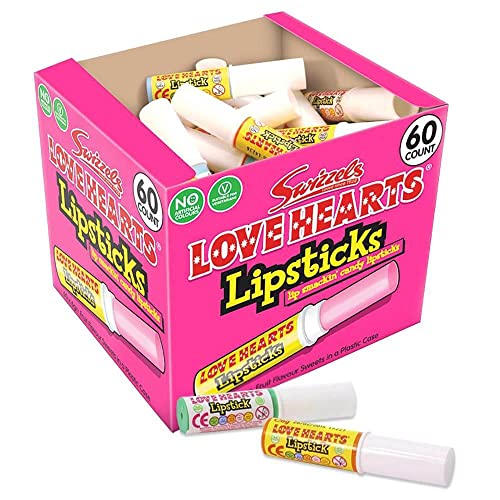 LoveHearts Lippenstifte 60 Jar von Swizzels