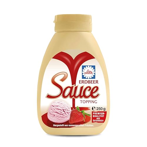 Liotta Erbeere Dessert Sauce 250g - Sirup, Topping, Fruchtsauce - Ideal als Topping für Kaffee, Eis und Desserts Liotta Erbeere Dessert Sauce 250g - Sirup, Topping, Fruchtsauce - Ideal als Topping für Kaffee, Eis und Desserts von Liotta