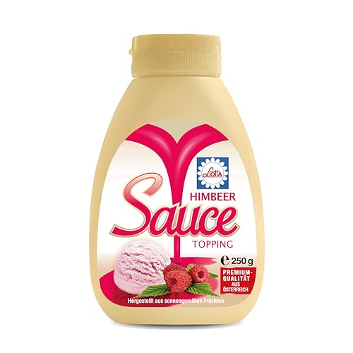 Liotta Himbeer Dessert Sauce 250g - Sirup, Topping, Fruchtsauce - Ideal als Topping für Kaffee, Eis und Desserts Liotta Himbeer Dessert Sauce 250g - Sirup, Topping, Fruchtsauce - Ideal als Topping für Kaffee, Eis und Desserts von Liotta