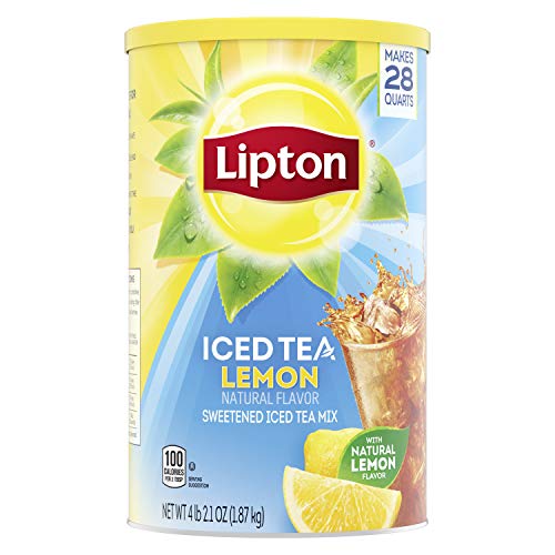 Eisteemischung, Zitrone, Nettogewicht – 1,8 kg, 59,5 g von Lipton