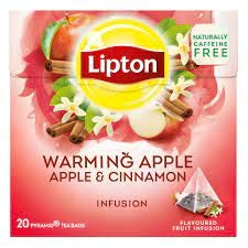 Lipton Apple und Cinnamon Pyramidenbeutel (12 x 44g) von Lipton