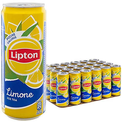 Lipton, Ice Tea, Kalter Tee mit Zitronengeschmack, Kalorienarm mit Stevia, Sleek Format 24 x 0,33 L Lipton, Ice Tea, Kalter Tee mit Zitronengeschmack, Kalorienarm mit Stevia, Sleek Format 24 x 0,33 L von Lipton