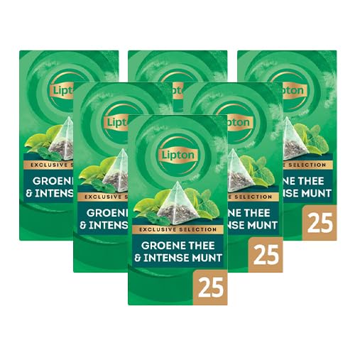 Lipton - Exclusive Selection Grüner Tee & Intensive Minze - 6x 25 Teebeutel von Lipton