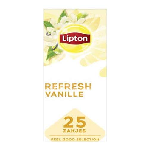 Lipton Feel Good Selection Schwarzer Tee Vanille 6 x 25 Beutel Vorteilspaket von Lipton