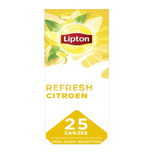Lipton - Feel Good Selection Schwarzer Tee Zitrone - 25 Teebeutel von Lipton
