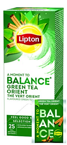 Lipton Grüner Tee Orient, 6er Pack (6 x 25 Teebeutel) von Lipton