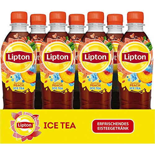 Lipton Ice Tea Peach 24er Pack (24 x 0,5l Flasche) inkl. Pfand EINWEG von Lipton