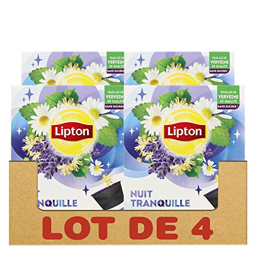 Lipton Infusion nachtflüstermodus kapseln kompatibel Dolce Gusto (Lot 4 x 12 kapseln) von Lipton