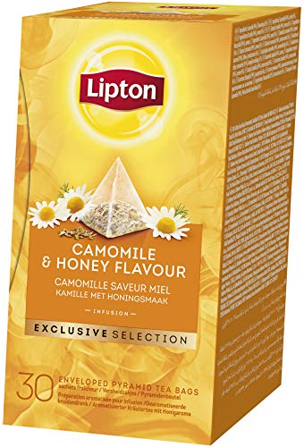 Lipton Kamille & Honiggeschmack Kräutertee Pyramidbeutel, 2er Pack (2 x 90 g) von Lipton