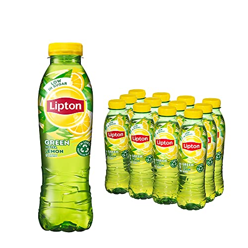 Lipton Lemon Ice Tea Green een heerlijk verfrissende ijsthee - 12 x 500 ml von Lipton