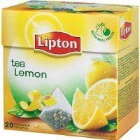 Lipton Lemon Tea Aromatisierter Schwarztee 12 x 20 Pyramiden Teebeutel von Lipton