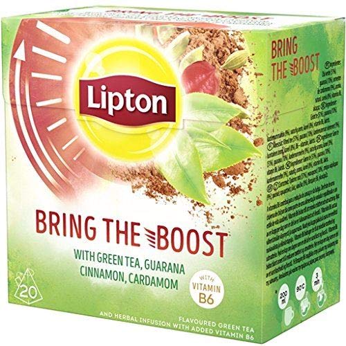 Lipton Pyramids Bring the Boost 20 Teebeutel - 12 Stück von Lipton