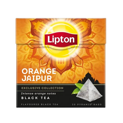 Lipton - Schwarzer Tee Orange Jaipur - 4x 20 Teebeutel von Lipton