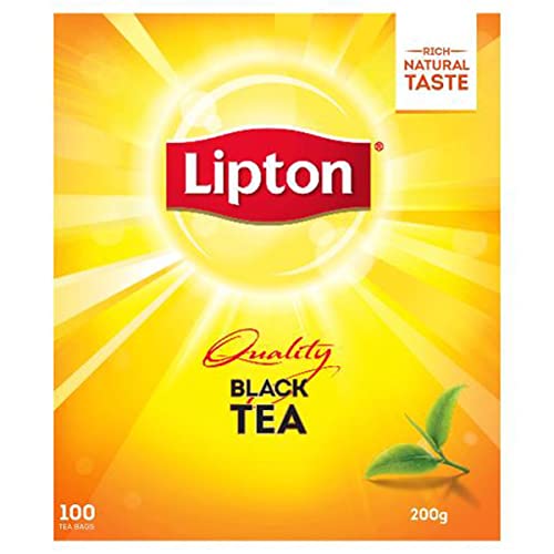 Lipton Tee Taschen Qualität Schwarz 200gm 100s von Lipton