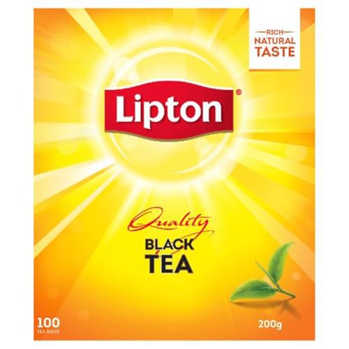 Lipton Tee Taschen Qualität Schwarz 200gm 100s von Lipton