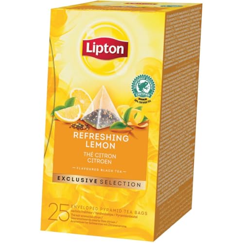 Thee Lipton Exclusive Citroen 25 piramidezakjes von Lipton