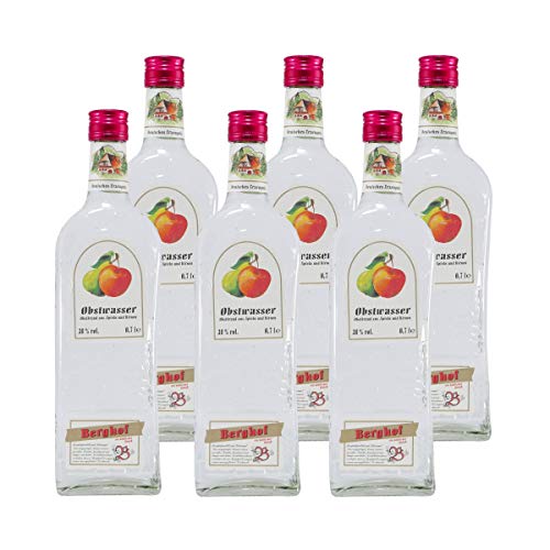 Berghof Obstwasser -Obstbrand- (6 x 0,7L) von Liqueur & Wine Trade