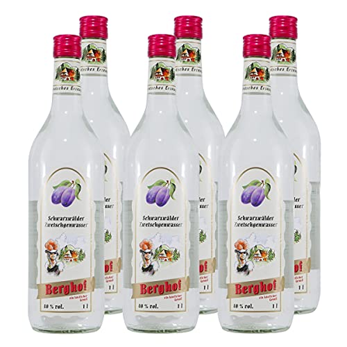 Berghof Zwetschgenwasser (6 x 1,0L) von Liqueur & Wine Trade