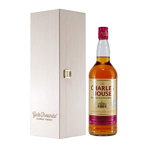 Charles House Blended Scotch Whisky mit Geschenk-HK von Liqueur & Wine Trade