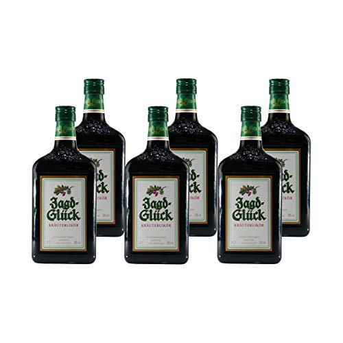 Jagd-Glück Kräuterlikör (6 x 0,7L) von Liqueur & Wine Trade