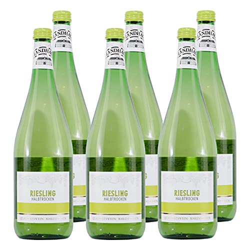 Landhaus Riesling -halbtrocken- (6 x 1,0L) von Liqueur & Wine Trade