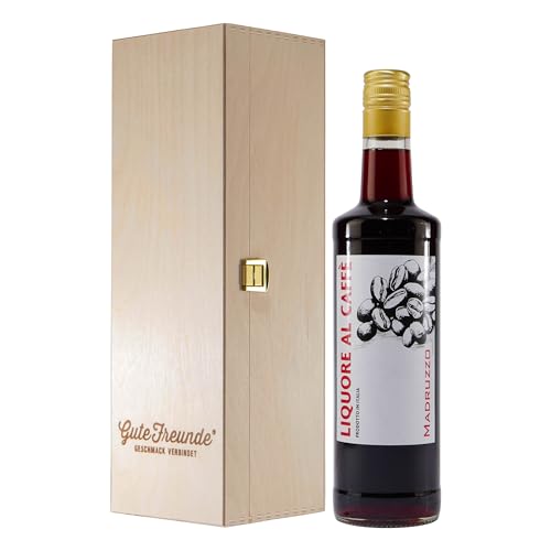 Madruzzo Liquore al Caffé mit Geschenk-Holzkiste Madruzzo Liquore al Caffé mit Geschenk-Holzkiste von Liqueur & Wine Trade