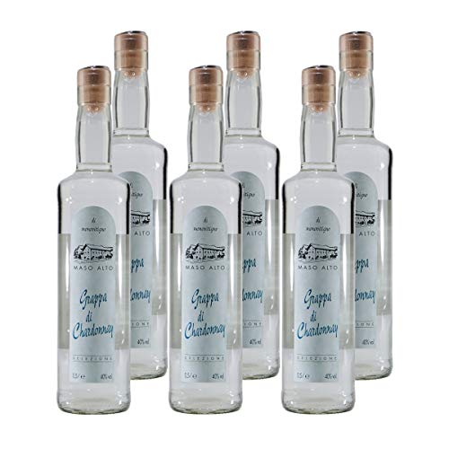 Maso Alto Grappa di Chardonnay (6 x 0,5L) von Liqueur & Wine Trade