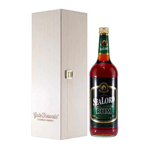 SEALORD Original Übersee Rum mit Geschenk-Holzkiste von Liqueur & Wine Trade