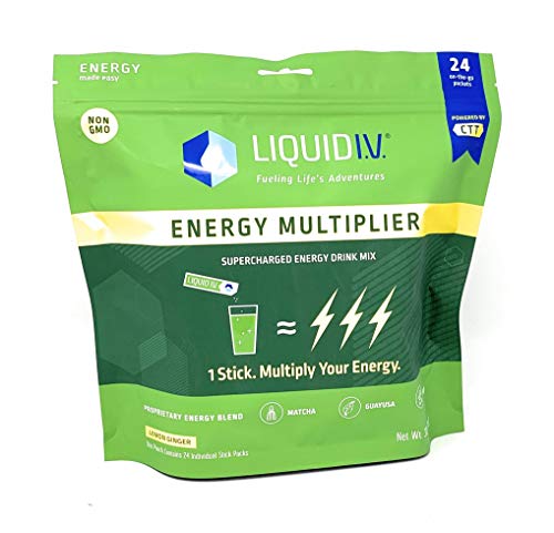 Liquid I.V. Liquid I.V. Energy Multiplier Lemon Ingwer Energy Drink Mix (Nettogewicht 325 ml) von Liquid I.V.