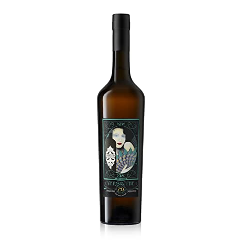 Absinth, "Versinthe Classique 20ans" aus der Provence, Frankreich, Geschenkbox mit Absinthlöfdfel. 0,7 L, 45 % Vol. von Liquoristerie de Provence