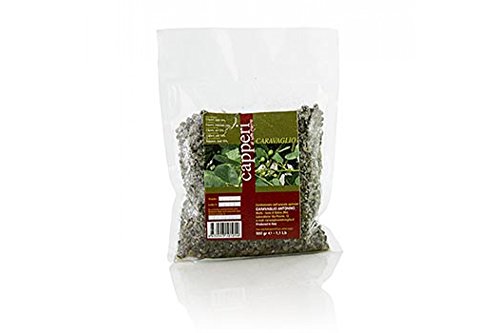 Liliput-Kapern, handsortiert, trocken eingelegt, in Meersalz, 500g Liliput-Kapern, handsortiert, trocken eingelegt, in Meersalz, 500g von Liroy B.V.