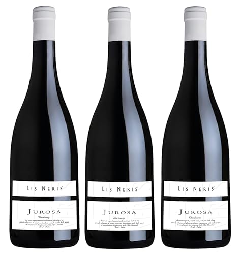 3x 0,75l - 2022er - Lis Neris - Selezioni - Jurosa - Chardonnay - Isonzo D.O.P. - Friaul - Italien - Weißwein trocken von Lis Neris