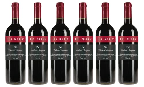 6x 0,75l - 2021er - Lis Neris - Tradizionali - Cabernet Sauvignon - Isonzo D.O.P. - Friaul - Italien - Rotwein trocken von Lis Neris