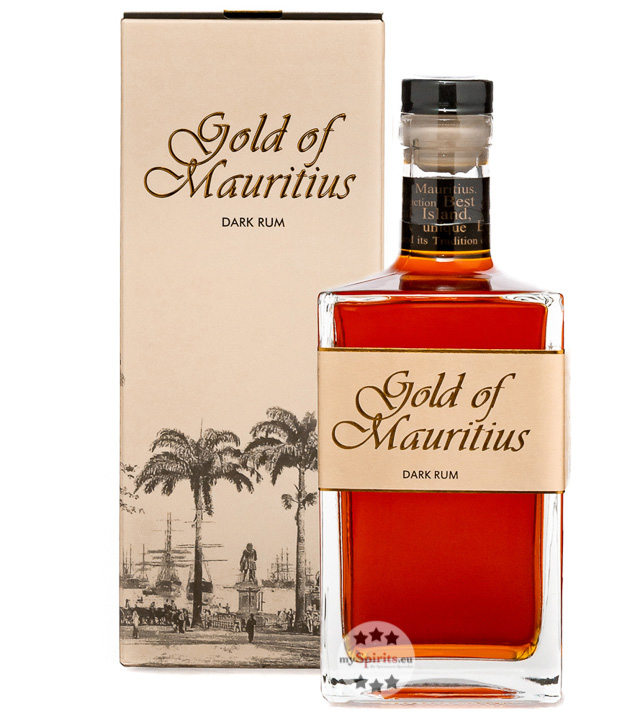 Gold of Mauritius Dark Rum (40 % vol, 0,7 Liter) von Litchquor Mauritius