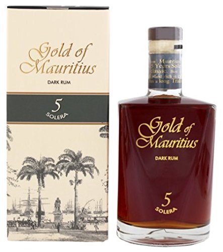 Gold of Mauritius Dark Rum Solera 5 Jahre 0,7 L von Litchquor