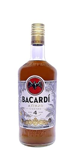 Bacardi, Anejo Cuatro, Aged 4 Years 0,7 Liter von Liter
