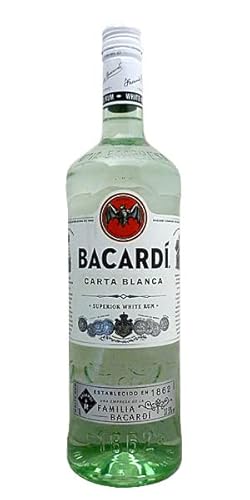 Bacardi Carta Blanca Superior White Rum 1,0 Liter Bacardi Carta Blanca Superior White Rum 1,0 Liter von Liter