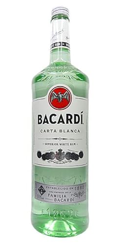 Bacardi Carta Blanca Superior White Rum 3,0 Liter von Liter