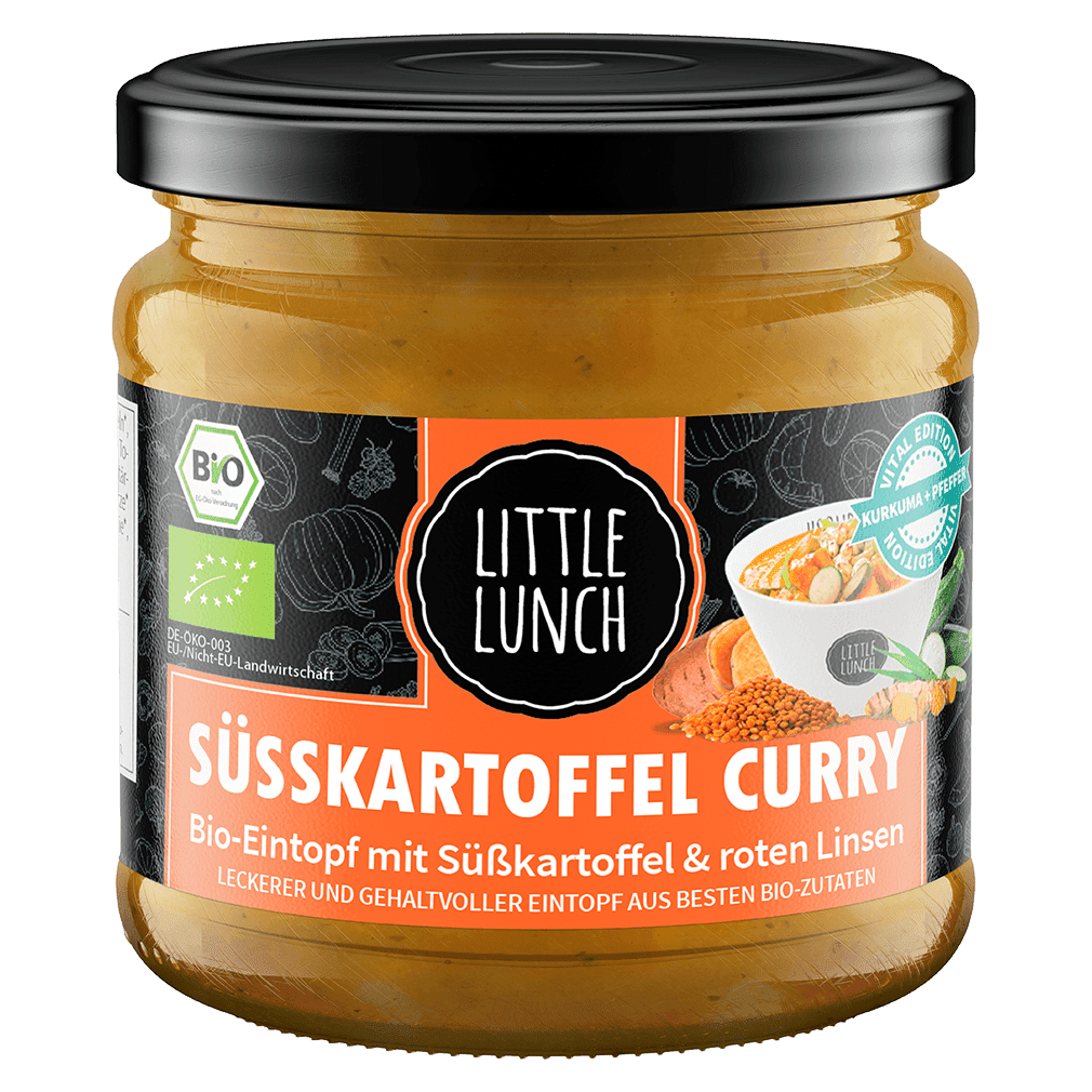 Bio Süßkartoffel Curry von Little Lunch